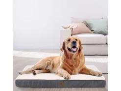 Juskys Hundebett Milow Orthopädisch Wendbar 92x69 cm