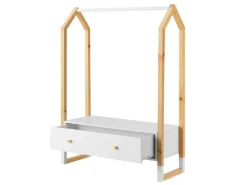 Outlet Juskys Kinder Kleiderständer Filla Mit Großer Schublade