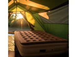 Juskys Luftbett Sapri L Blau Weiß