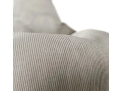 Sale Juskys Sitzsack Chillex mit Hocker L in Stoff Cord Beige