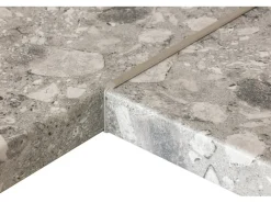 Kaindl Fugen- Eckleiste für Arbeitsplatten mit G-Profil Alu 600 x 38 mm