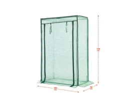 Online Karat Gewächshaus Botanika Robust und Witterungsbeständig Eckig 100 x 150 x 50 cm