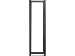 New Karat Kaminholzregal Kreta Schwarz Brennholzregal für Innen und Außen 150 x 25 x 85 cm