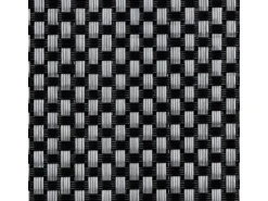 Outlet Karat Outdoor Teppich Lucca mit Bordüre Witterungsbeständig und Modern 70 x 130 cm Schwarz