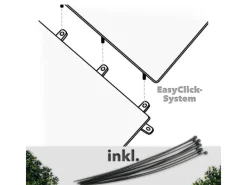 Discount Karat Pflanzenwand Boxwood Kunstpflanze zur Dekoration 50 x 50 cm Grün