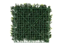Discount Karat Pflanzenwand Boxwood Kunstpflanze zur Dekoration 50 x 50 cm Grün