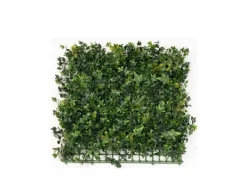 Best Karat Pflanzenwand Tropical Kunstpflanze zur Dekoration 50 x 50 cm Grün