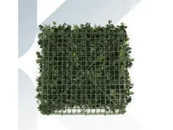 Best Karat Pflanzenwand Tropical Kunstpflanze zur Dekoration 50 x 50 cm Grün