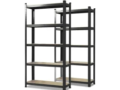 Karat Schwerlastregal Lakota 2er Set Traglast bis 875 kg 200 x 120 x 60 cm