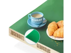 Karat Tischfolie Empire mit Abgeschrägter Kante Grün 80 x 45 cm