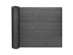 Sale Karat Zaunblende Marius Schattiergewebe 150 g/m² mit Befestigungszubehör 1,2 x 15 m Anthrazit