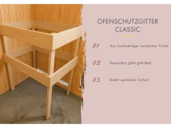 Karibu Saunahaus Seros 3 Anthrazit/Anthrazit