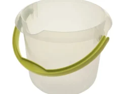 Best Keeeper Eimer Mika mit integrierter Mess-Skala 5 l Transparent