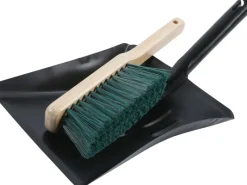 Discount Kehrgarnitur Metall-Holz 2-teilig
