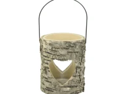 Hot Kerzenglas aus Holz 2-fach sortiert