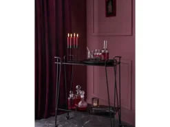 Kerzenhalter Midnight Mystery 10,5 cm x 10,5 cm Schwarz