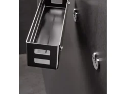 Keuco Duschkorb 32 cm Abnehmbar Schwarz-Matt