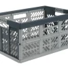 Keeeper Klappbox mit Softgriff Silber-Anthrazit 45 l