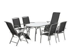 Klappsessel Vigo mit verstellbarer Rückenlehne aus Textilen