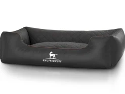 Knuffelwuff Hundebett Milan Kunstleder XXL 120 x 85cm