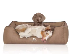 Knuffelwuff Hundebett Tampa Orthopädisch Kunstleder XXL 120 x 85cm