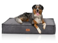 Sale Knuffelwuff Hundekissen Lesedi Cord 135x90cm Grau