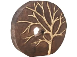 Best Kobolo Dekofigur Holzdeko Holzfigur TREE aus Holz