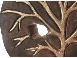 Best Kobolo Dekofigur Holzdeko Holzfigur TREE aus Holz