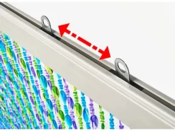 Sale Kobolo Türvorhang Perlenvorhang Dekovorhang RAINBOW 90x200 cm