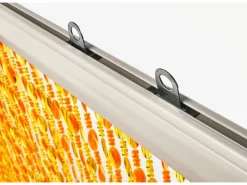 Kobolo Türvorhang Perlenvorhang Dekovorhang ORANGE 72 Stränge 90x200 cm