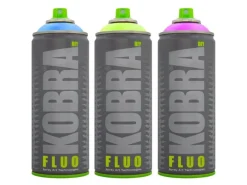 Outlet Kobra DIY Fluo Buntlack Spray 400ml Flour Neon Matt Grün