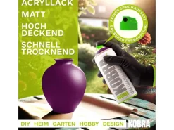 Kobra LP Buntlack Spray 400ml Vampir Matt Violett