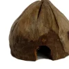 Proflora Kokoshöhle Versteck für Schlangen, Insekten, Spinnen und Nager - quer halb