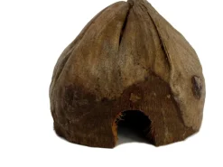 Proflora Kokoshöhle Versteck für Schlangen, Insekten, Spinnen und Nager - quer halb