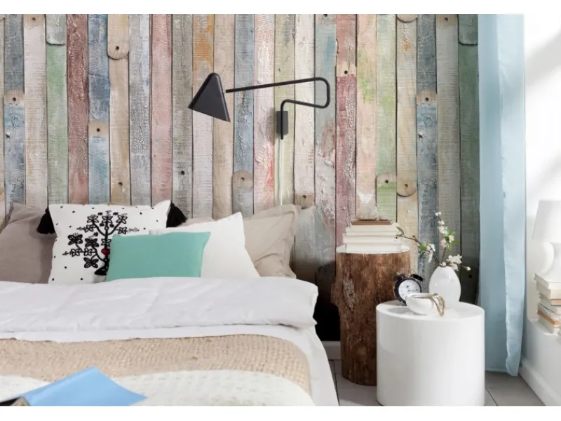 Komar Fototapete Vintage Wood 184 cm x 254 cm FSC®