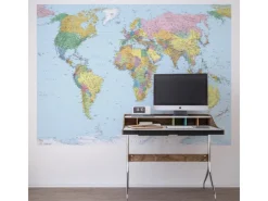 Outlet Komar Fototapete World Map 270 x 188 cm