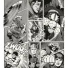 Discount Komar Vinyl-Fototapete Marvel Classic Comic 212 cm x 250 cm Schwarz - Weiß