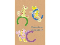 Komar Wandbild ABC Animal C 50 x 70 cm