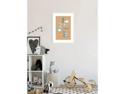 Komar Wandbild ABC Animal L 30 x 40 cm