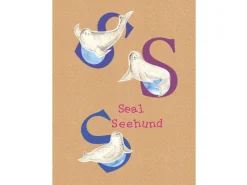 Online Komar Wandbild ABC Animal S 40 x 50 cm