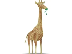 Komar Wandbild Cute Giraffe 30 x 40 cm