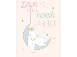 Clearance Komar Wandbild Dumbo Moon 40 x 50 cm