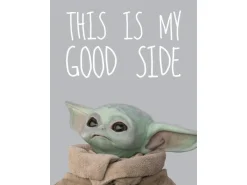 Komar Wandbild Mandalorian The Child Chocolate Side 30 cm x 40 cm