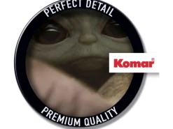 Best Komar Wandbild Mandalorian The Child Cute Face 40 cm x 30 cm