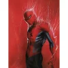 Outlet Komar Wandbild Marvel Spider-Man Through the Spider Web 50 cm x 70 cm Rot
