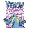Komar Wandbild Marvel Venom Colourful Scream 30 cm x 40 cm Blau