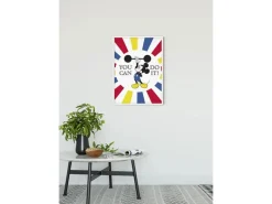 Komar Wandbild Mickey Mouse Do it 30 x 40 cm