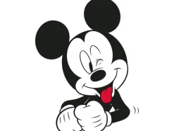 Komar Wandbild Mickey Mouse Lines 30 x 40 cm