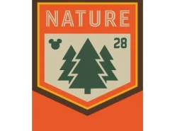 Komar Wandbild Minnie Mouse Nature 40 x 50 cm