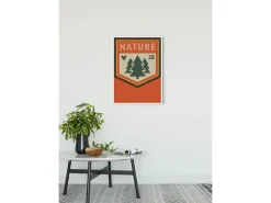 Komar Wandbild Minnie Mouse Nature 40 x 50 cm